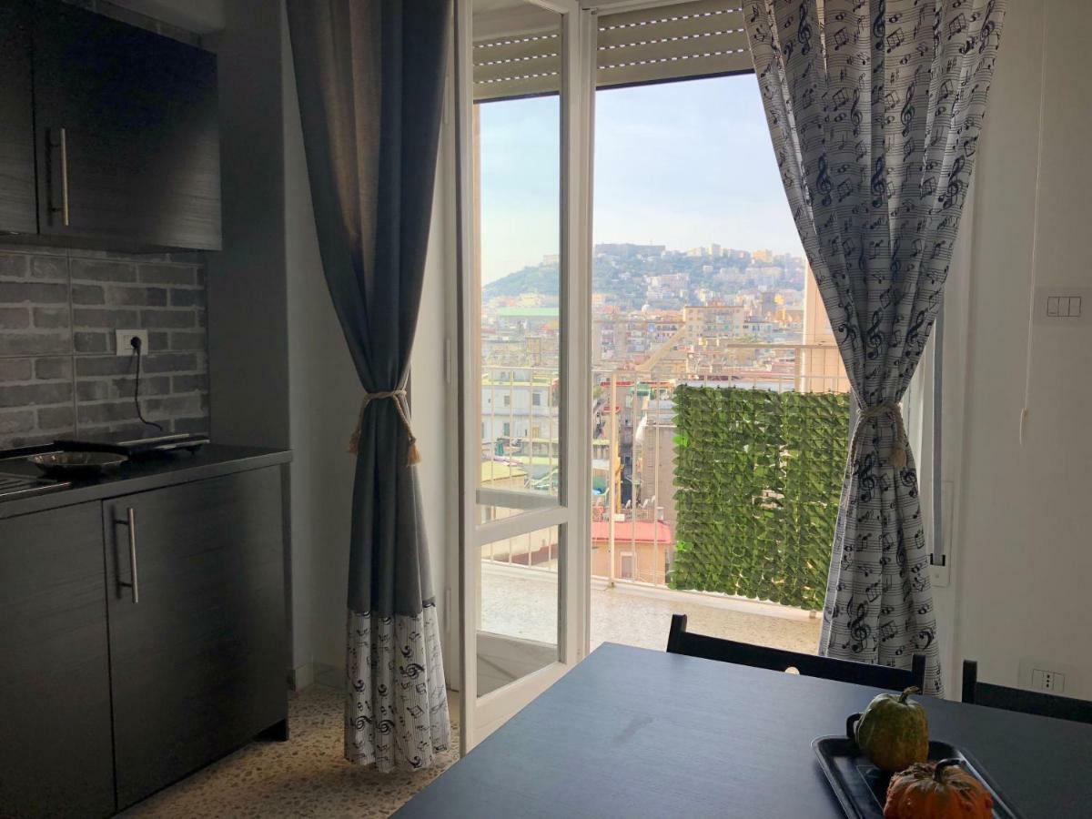 Ottieri Apartment Napoli Room&Kitchen With Panoramic View Ngoại thất bức ảnh